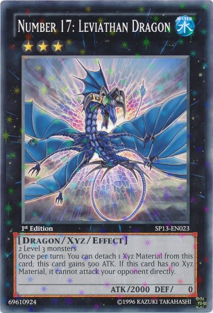 Number 17: Leviathan Dragon [SP13-EN023] Starfoil Rare | Kessel Run Games Inc. 