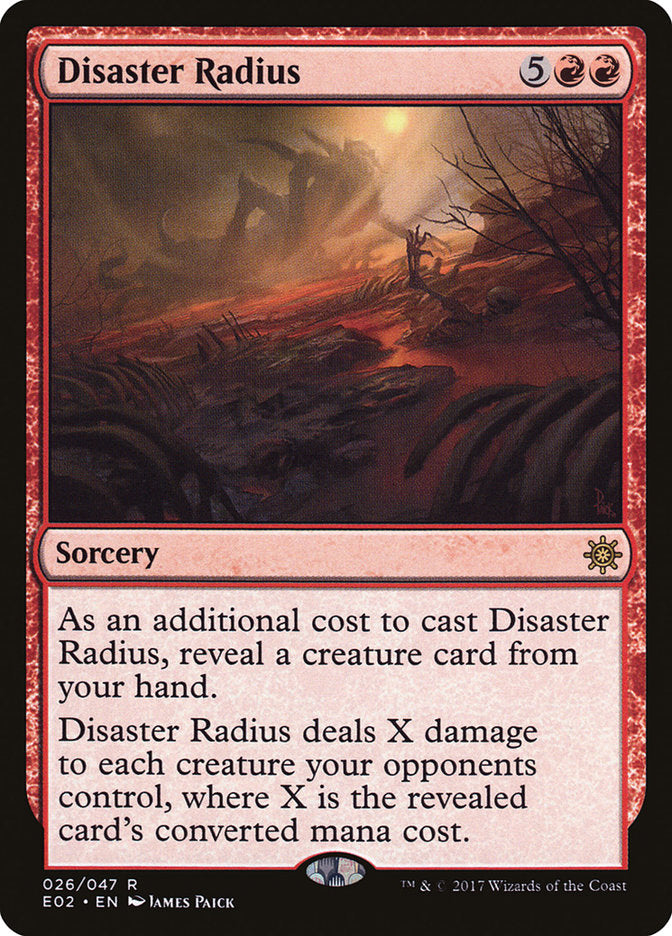 Disaster Radius [Explorers of Ixalan] | Kessel Run Games Inc. 