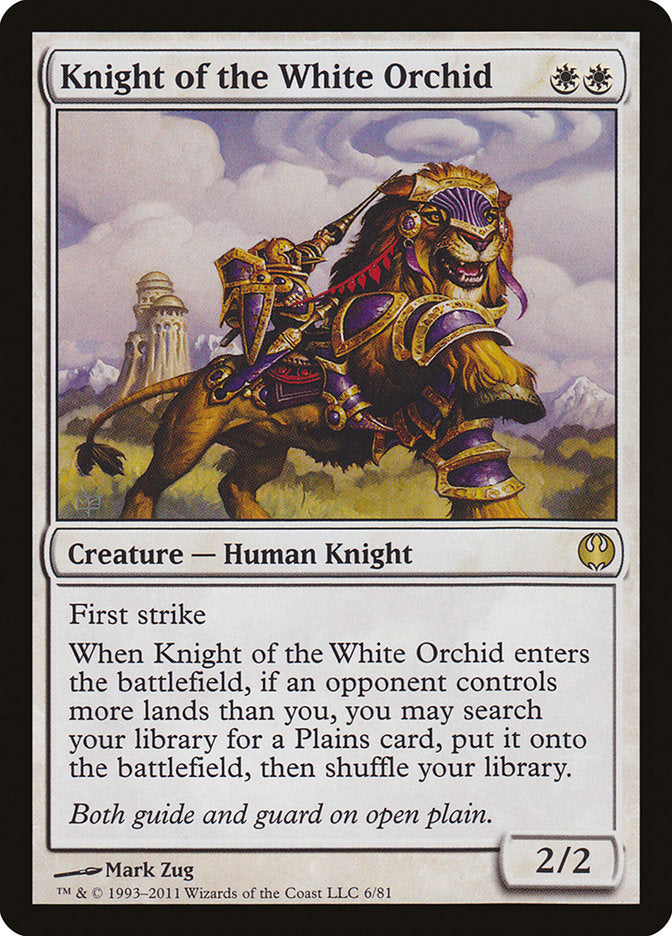 Knight of the White Orchid [Duel Decks: Knights vs. Dragons] | Kessel Run Games Inc. 