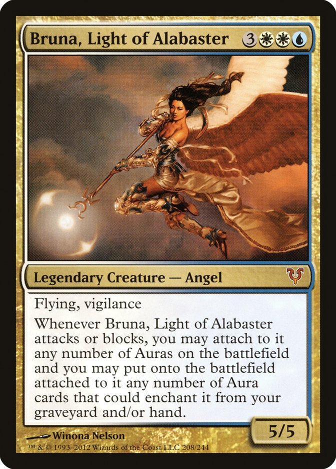 Bruna, Light of Alabaster [Avacyn Restored] | Kessel Run Games Inc. 