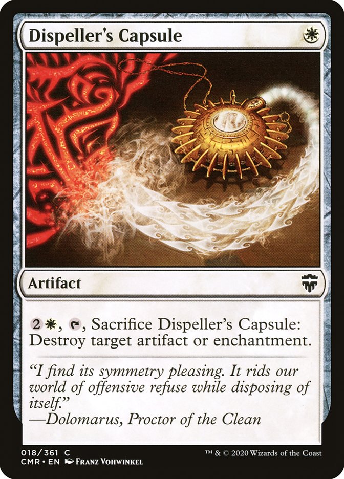 Dispeller's Capsule [Commander Legends] | Kessel Run Games Inc. 