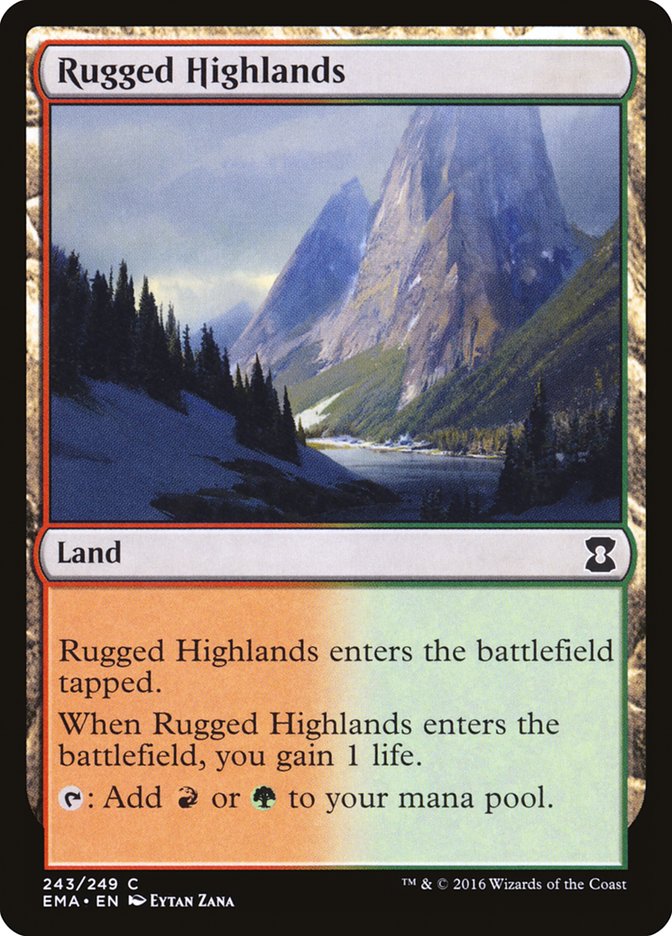 Rugged Highlands [Eternal Masters] | Kessel Run Games Inc. 