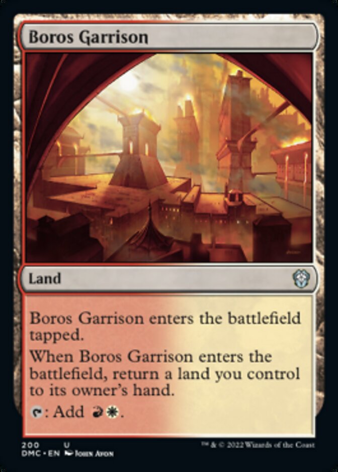 Boros Garrison [Dominaria United Commander] | Kessel Run Games Inc. 