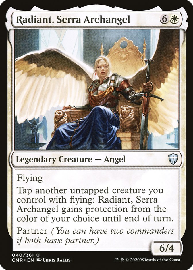 Radiant, Serra Archangel [Commander Legends] | Kessel Run Games Inc. 
