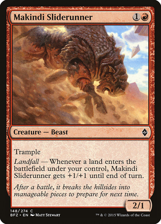 Makindi Sliderunner [Battle for Zendikar] | Kessel Run Games Inc. 