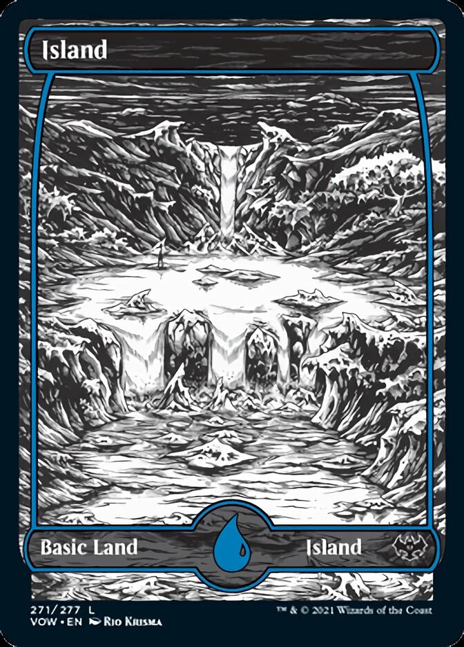 Island (271) [Innistrad: Crimson Vow] | Kessel Run Games Inc. 