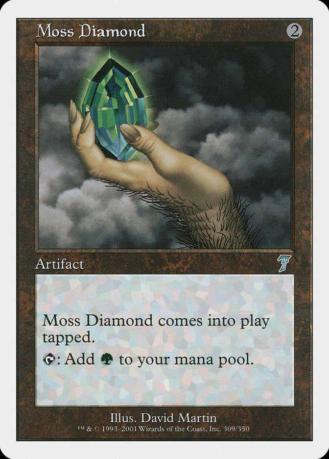 Moss Diamond [Seventh Edition] | Kessel Run Games Inc. 