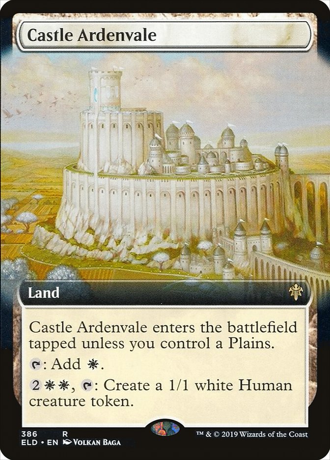 Castle Ardenvale (Extended Art) [Throne of Eldraine] | Kessel Run Games Inc. 