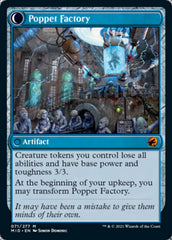 Poppet Stitcher // Poppet Factory [Innistrad: Midnight Hunt] | Kessel Run Games Inc. 