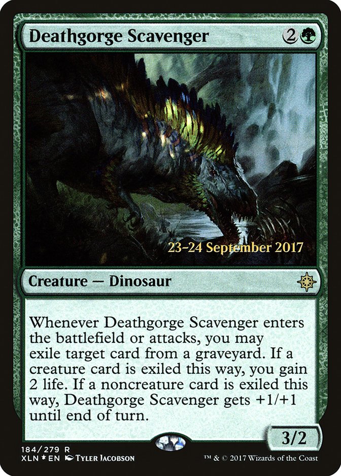 Deathgorge Scavenger [Ixalan Prerelease Promos] | Kessel Run Games Inc. 