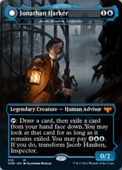 Jacob Hauken, Inspector // Hauken's Insight - Jonathan Harker // Harker's Obsessive Inquiry [Innistrad: Crimson Vow] | Kessel Run Games Inc. 