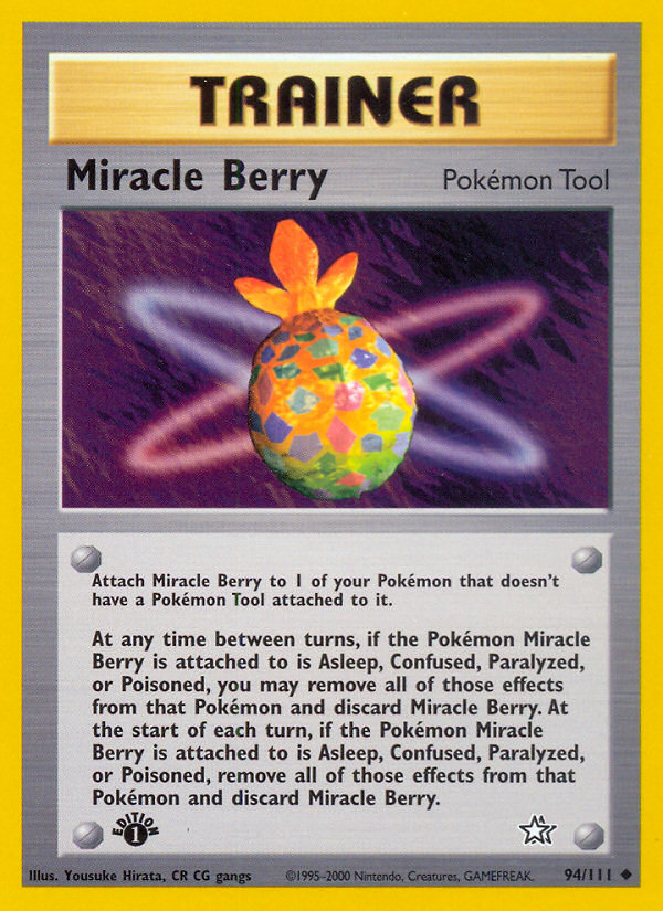 Miracle Berry (94/111) [Neo Genesis 1st Edition] | Kessel Run Games Inc. 