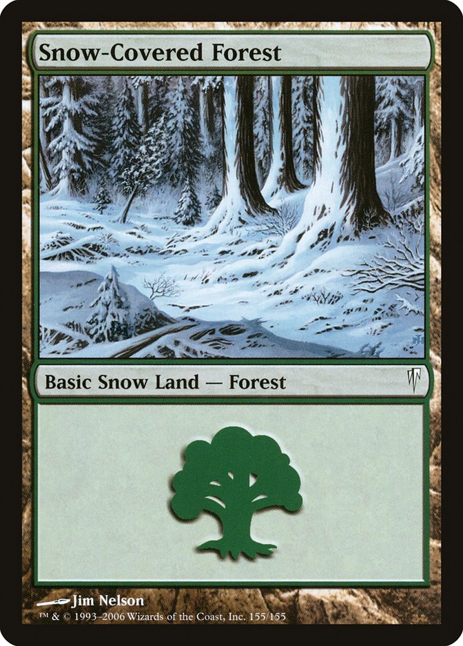 Snow-Covered Forest [Coldsnap] | Kessel Run Games Inc. 