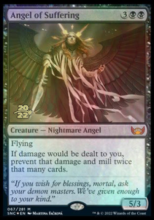 Angel of Suffering [Streets of New Capenna Prerelease Promos] | Kessel Run Games Inc. 