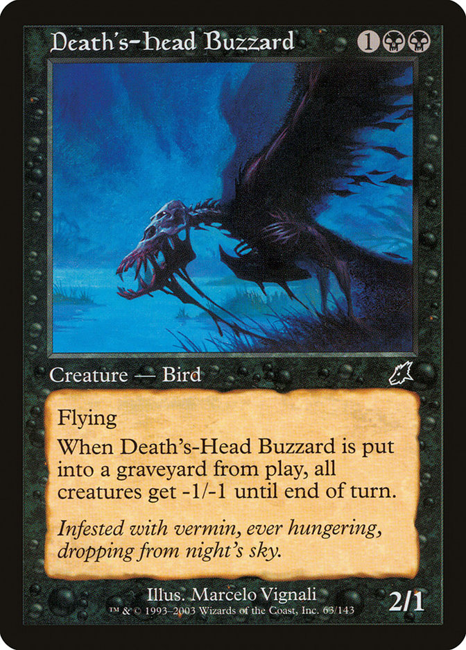 Death's-Head Buzzard [Scourge] | Kessel Run Games Inc. 