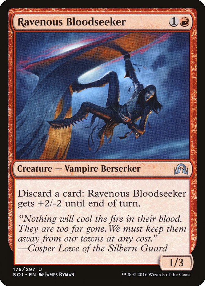 Ravenous Bloodseeker [Shadows over Innistrad] | Kessel Run Games Inc. 