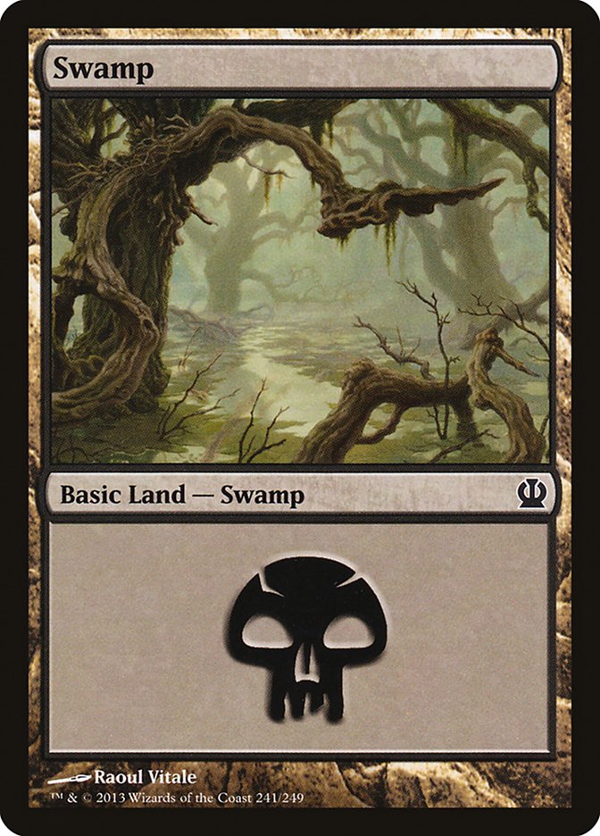 Swamp (241) [Theros] | Kessel Run Games Inc. 