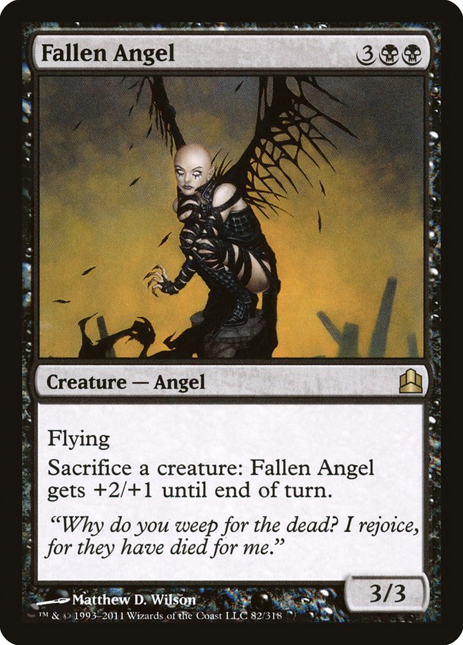 Fallen Angel [Commander 2011] | Kessel Run Games Inc. 