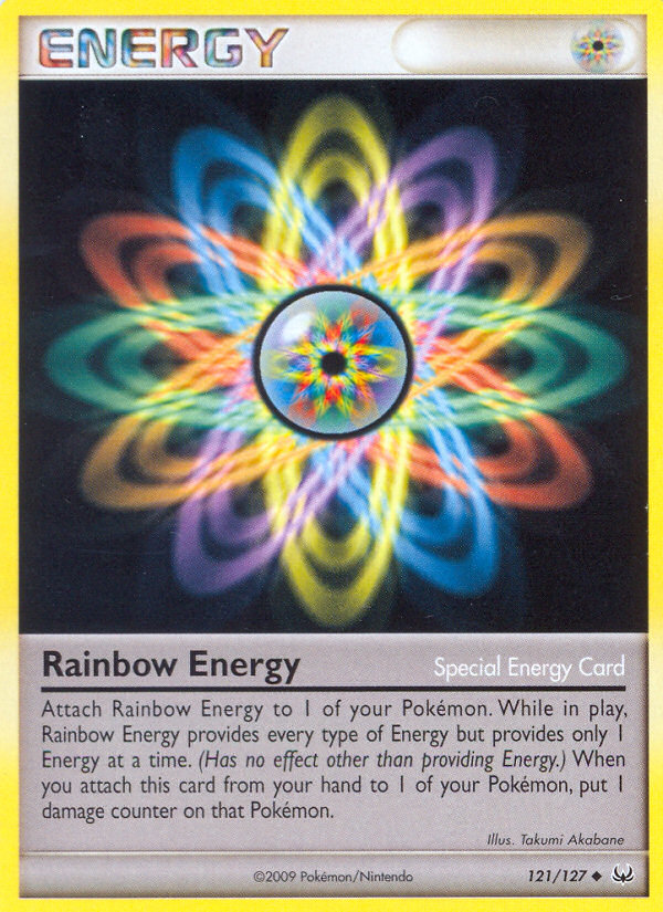 Rainbow Energy (121/127) [Platinum: Base Set] | Kessel Run Games Inc. 