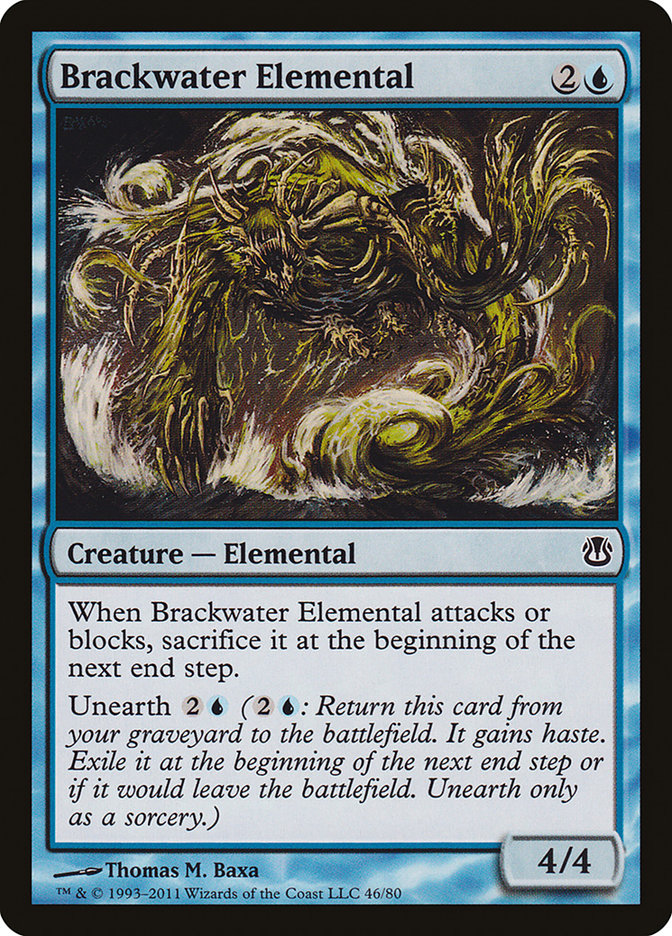 Brackwater Elemental [Duel Decks: Ajani vs. Nicol Bolas] | Kessel Run Games Inc. 