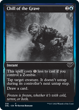 Chill of the Grave [Innistrad: Double Feature] | Kessel Run Games Inc. 