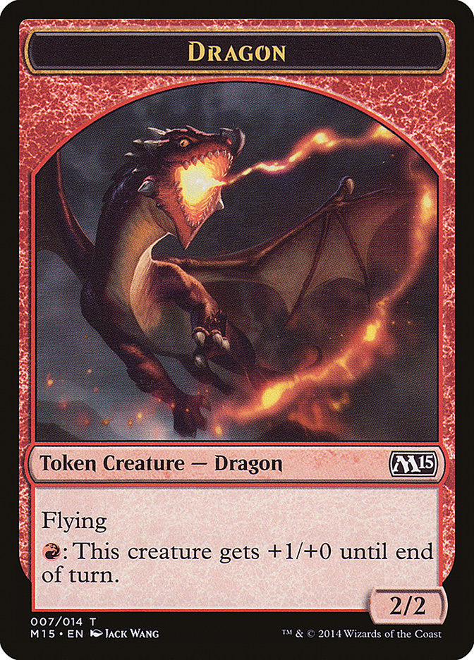 Dragon Token [Magic 2015 Tokens] | Kessel Run Games Inc. 