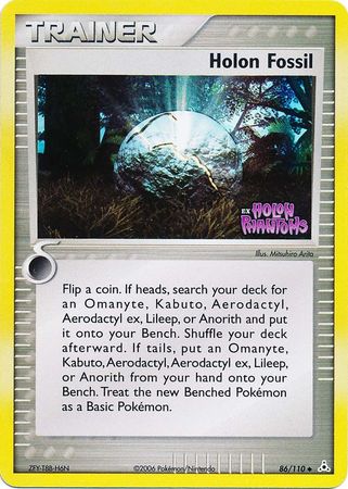 Holon Fossil (86/110) (Stamped) [EX: Holon Phantoms] | Kessel Run Games Inc. 