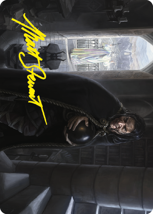 Grima, Saruman's Footman Art Card (Gold-Stamped Signature) [The Lord of the Rings: Tales of Middle-earth Art Series] | Kessel Run Games Inc. 