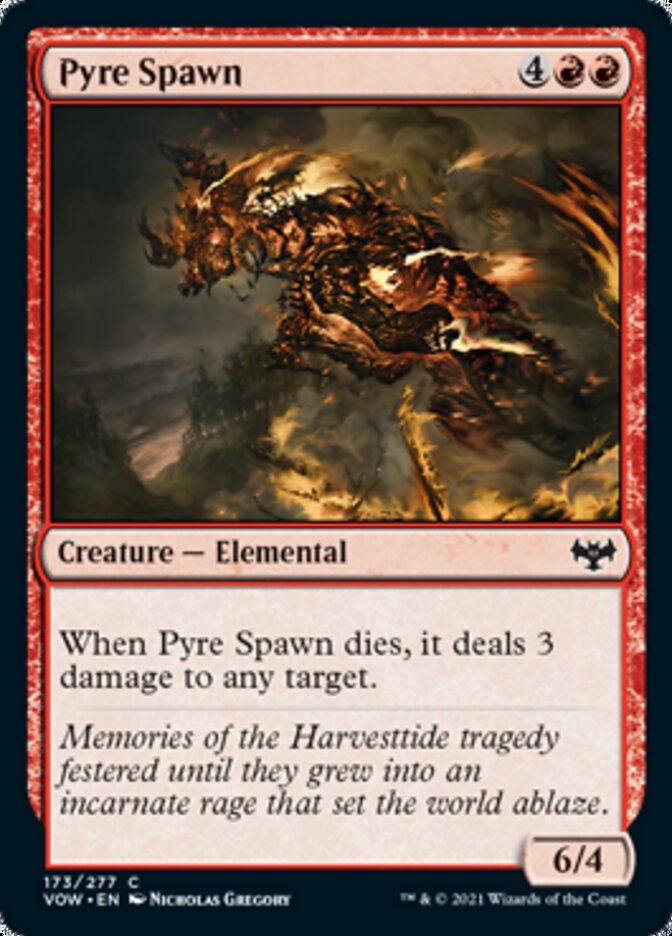 Pyre Spawn [Innistrad: Crimson Vow] | Kessel Run Games Inc. 