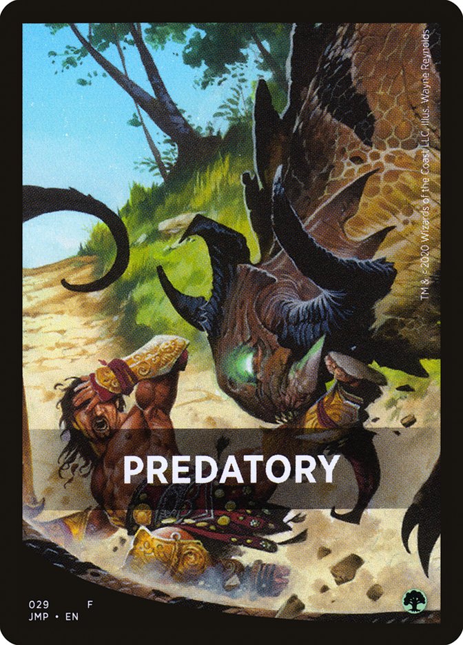 Predatory [Jumpstart Front Cards] | Kessel Run Games Inc. 