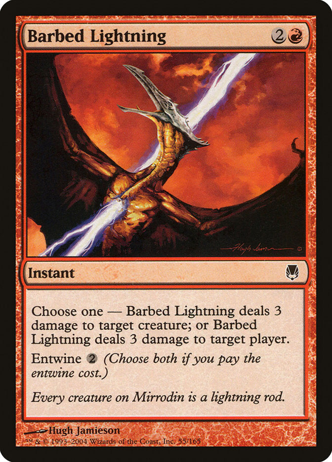 Barbed Lightning [Darksteel] | Kessel Run Games Inc. 
