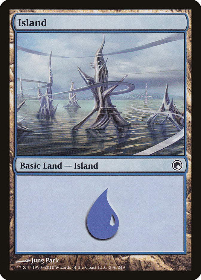 Island (236) [Scars of Mirrodin] | Kessel Run Games Inc. 