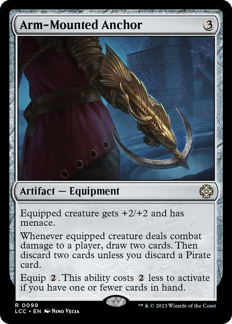 Arm-Mounted Anchor [The Lost Caverns of Ixalan Commander] | Kessel Run Games Inc. 