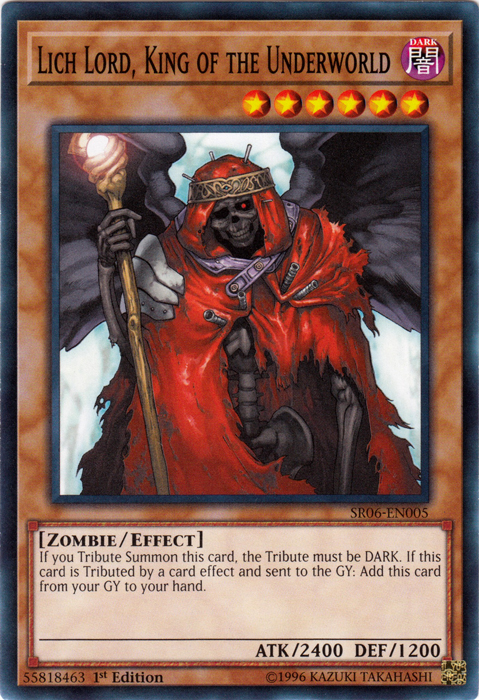 Lich Lord, King of the Underworld [SR06-EN005] Common | Kessel Run Games Inc. 