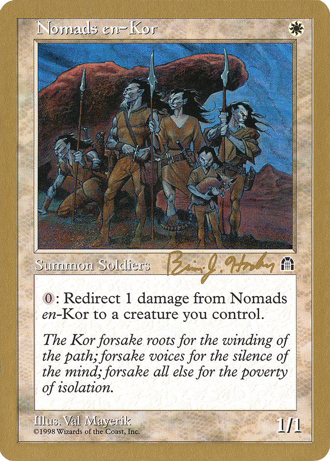 Nomads en-Kor (Brian Hacker) [World Championship Decks 1998] | Kessel Run Games Inc. 