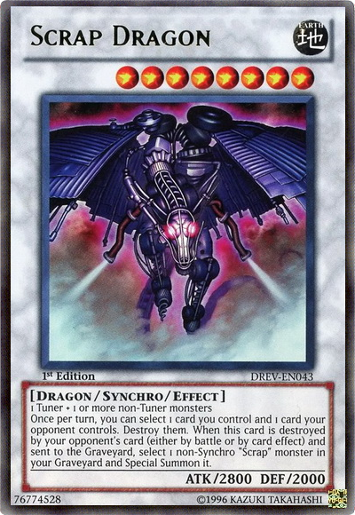 Scrap Dragon [DREV-EN043] Ultra Rare | Kessel Run Games Inc. 