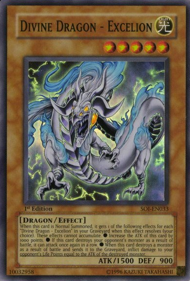 Divine Dragon - Excelion [SOI-EN033] Super Rare | Kessel Run Games Inc. 