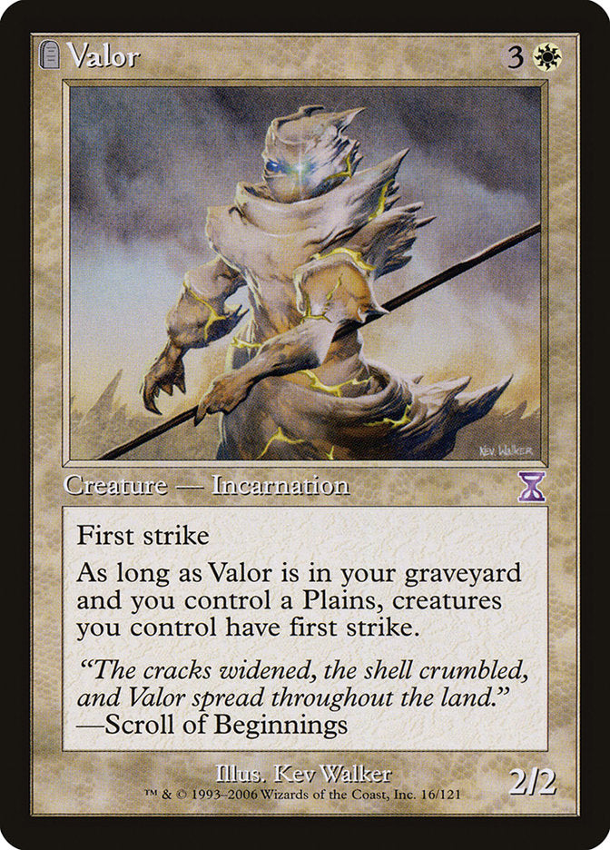 Valor [Time Spiral Timeshifted] | Kessel Run Games Inc. 