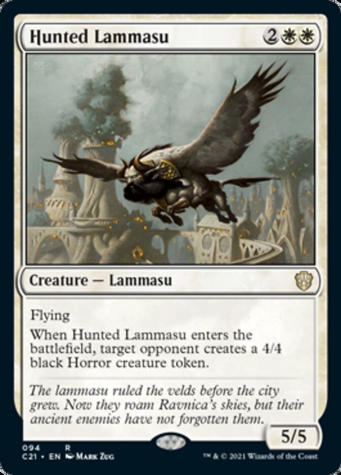 Hunted Lammasu [Commander 2021] | Kessel Run Games Inc. 