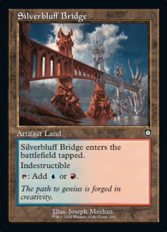 Silverbluff Bridge (Retro) [The Brothers' War Commander] | Kessel Run Games Inc. 