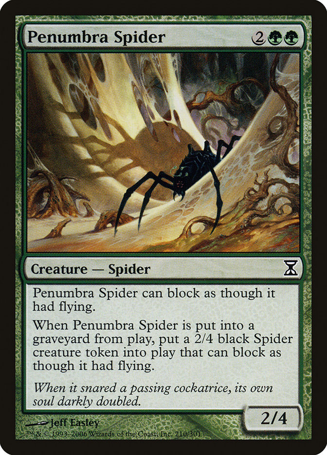 Penumbra Spider [Time Spiral] | Kessel Run Games Inc. 