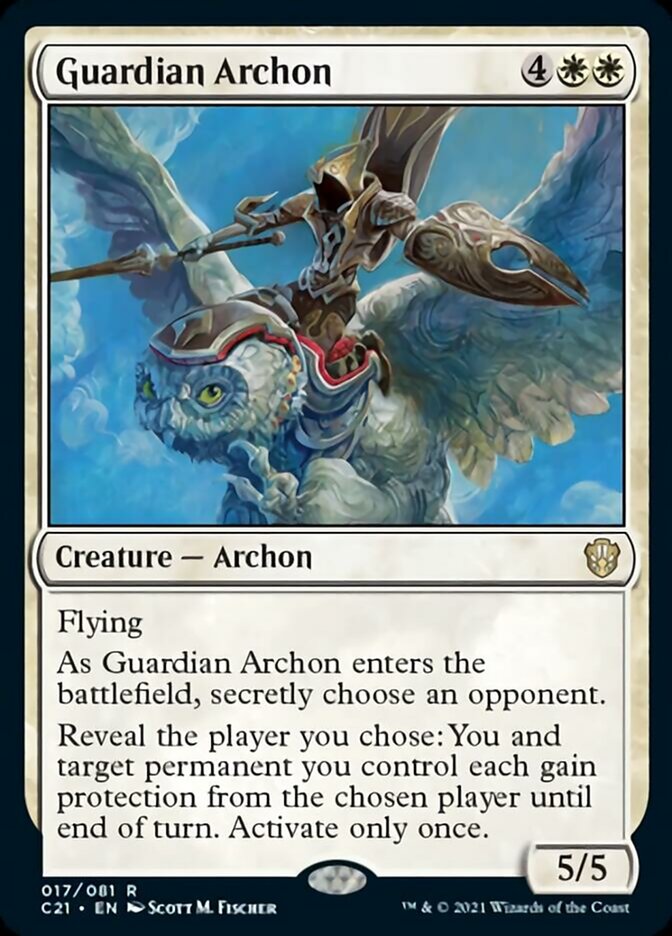 Guardian Archon [Commander 2021] | Kessel Run Games Inc. 