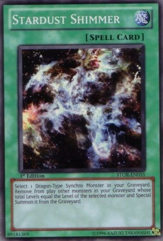 Stardust Shimmer [STOR-EN055] Super Rare | Kessel Run Games Inc. 
