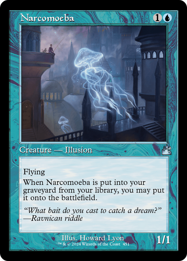 Narcomoeba (Retro Frame) [Ravnica Remastered] | Kessel Run Games Inc. 