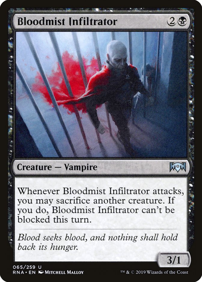 Bloodmist Infiltrator [Ravnica Allegiance] | Kessel Run Games Inc. 