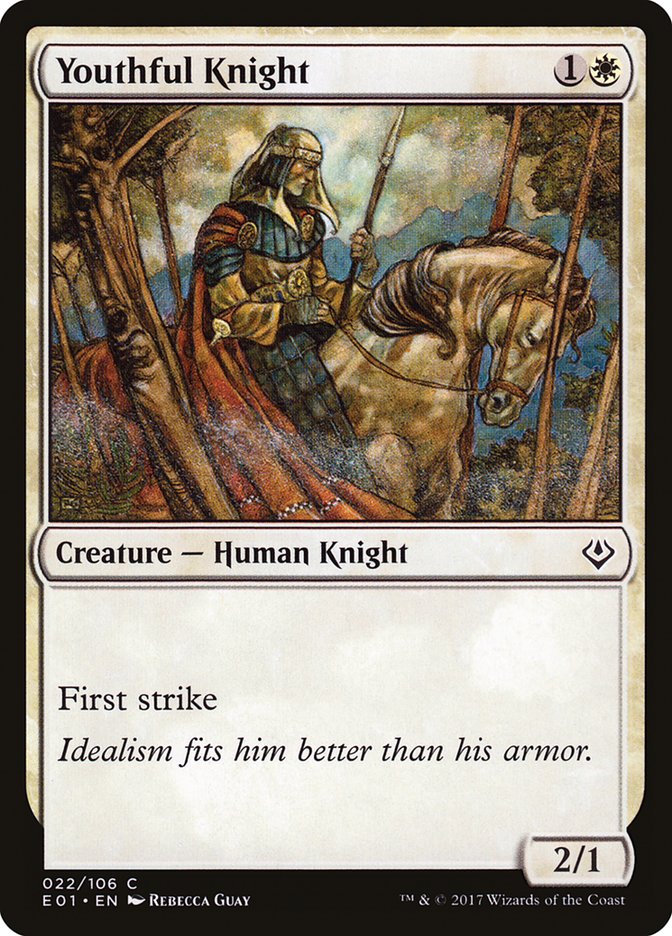 Youthful Knight [Archenemy: Nicol Bolas] | Kessel Run Games Inc. 