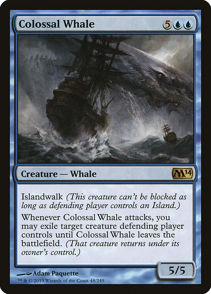 Colossal Whale [Magic 2014] | Kessel Run Games Inc. 