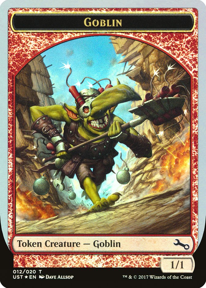 Goblin Token [Unstable Tokens] | Kessel Run Games Inc. 