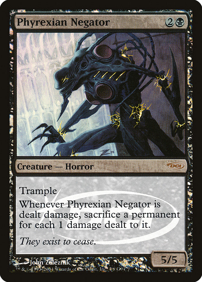 Phyrexian Negator [Judge Gift Cards 2004] | Kessel Run Games Inc. 