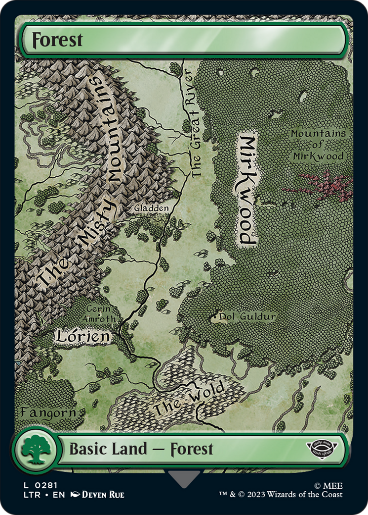 Forest (281) [The Lord of the Rings: Tales of Middle-Earth] | Kessel Run Games Inc. 